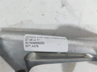 Set podnÓŻek prawy tyŁ honda vtr 1000 firestorm 97-06 u-11 50750mbb000