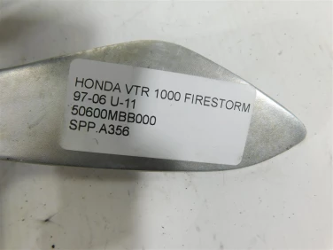 Set podnÓŻek prawy przÓd honda vtr 1000 firestorm 97-06 u-11 50600mbb000
