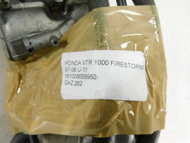 GaŹnik gaŹniki silnik honda vtr 1000 firestorm 97-06 u-11 16100mbb9500
