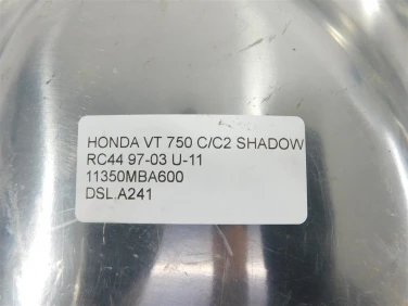 Dekiel kapa silnik lewa honda vt 750 c/c2 shadow rc44 97-03 u-11 11350mba600