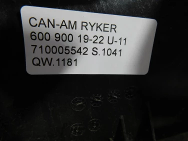 WypeŁnienie plastik can-am ryker 600 900 19-22 u-11 710005542