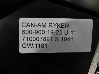 WypeŁnienie plastik can-am ryker 600 900 19-22 u-11 710007891