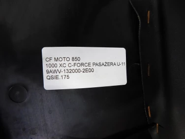 Siedzenie kanapa cf moto 850 1000 xc c-force pasaŻera u-11 9awv-132000-2e00