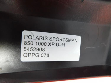 Plastik przÓd owiewka polaris sportsman 850 1000 xp u-11 5452908