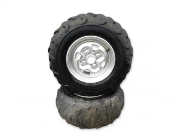 KOŁA KOMPLET DWIE SZTUKI DUNLOP 25X10-12 YAMAHA GRIZZLY 550 700