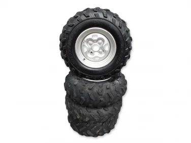 KOŁA KOMPLET 4 SZTUKI DUNLOP KT425 25X10-12 25X8-12 YAMAHA GRIZZLY 550 700