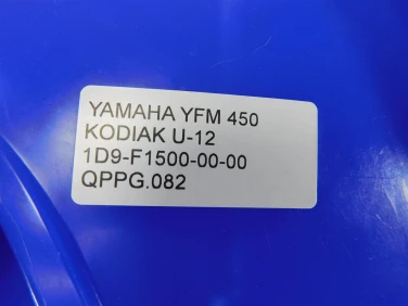Plastik przÓd owiewka yamaha yfm 450 kodiak u-12 1d9-f1500-00-00