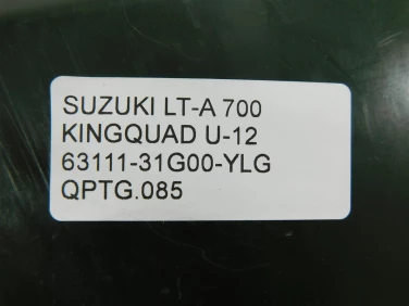 Plastik tyŁ owiewka suzuki lt-a 700 kingquad u-12 63111-31g00-ylg
