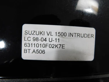 BŁotnik tyŁ tylny suzuki vl 1500 intruder lc 98-04 u-11 6311010f02k7e