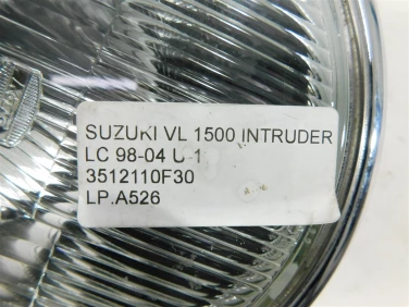 Lampa reflektor przÓd suzuki vl 1500 intruder lc 98-04 u-1 3512110f30