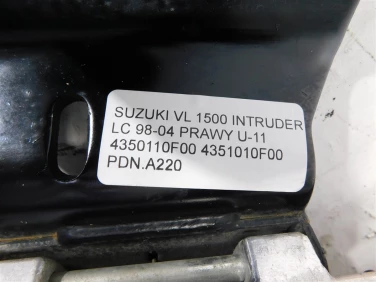 PodnÓŻek stopka suzuki vl 1500 intruder lc 98-04 prawy u-11 4350110f00 4351010f00