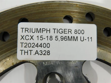Tarcza hamulcowa tyŁ triumph tiger 800 xcx 15-18 5,96mm u-11 t2024400