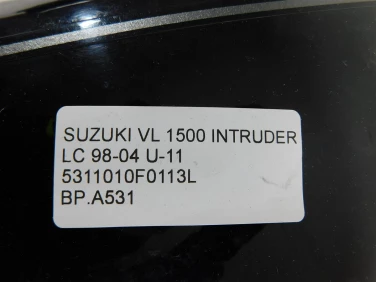 BŁotnik przÓd przedni suzuki vl 1500 intruder lc 98-04 u-11 5311010f0113l