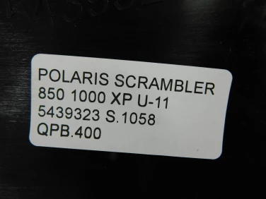 Plastik boczny owiewka polaris scrambler 850 1000 xp u-11 5439323