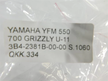 Kolumna kierownicza yamaha yfm 550 700 grizzly u-11 3b4-2381b-00-00
