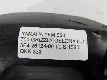 Kolumna kierownicza yamaha yfm 550 700 grizzly osŁona u-11 3b4-26124-00-00