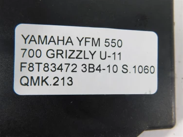 ModuŁ sterownik komputer yamaha yfm 550 700 grizzly u-11 f8t83472 3b4-10