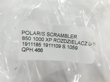 PrzewÓd hamulec polaris scrambler 850 1000 xp rozdzielacz u-11 1911185 1911109