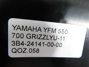OsŁona zbiornika yamaha yfm 550 700 grizzly u-11 3b4-24141-00-00