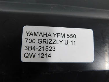 WypeŁnienie plastik yamaha yfm 550 700 grizzly u-11 3b4-21523