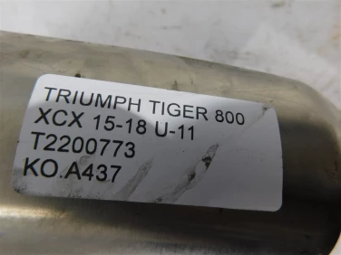 Kolanko kolektor wydech triumph tiger 800 xcx 15-18 u-11 t2200773