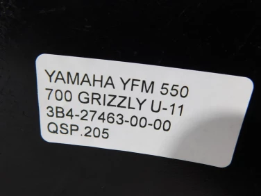 StopieŃ podnÓŻek prawy yamaha yfm 550 700 grizzly u-11 3b4-27463-00-00