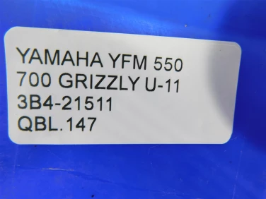 BŁotnik nadkole plastik yamaha yfm 550 700 grizzly u-11 3b4-21511