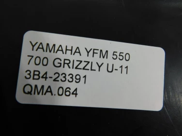 Maska plastik bŁotnik yamaha yfm 550 700 grizzly u-11 3b4-23391