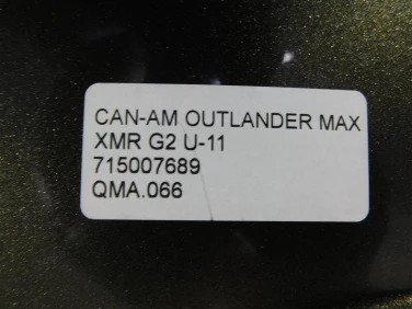 Maska plastik bŁotnik can-am outlander max xmr g2 u-11 715007689