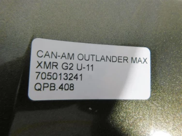 Plastik boczny owiewka can-am outlander max xmr g2 u-11 705013241
