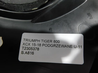 Siedzenie kanapa fotel triumph tiger 800 xcx 15-18 podgrzewane u-11 t2305378