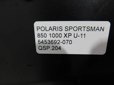 StopieŃ podnÓŻek prawy polaris sportsman 850 1000 xp u-11 5453692-070