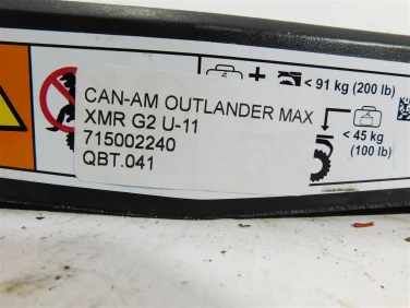 BagaŻnik tyŁ can-am outlander max xmr g2 u-11 715002240