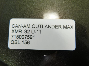 BŁotnik nadkole plastik can-am outlander max xmr g2 u-11 715007591