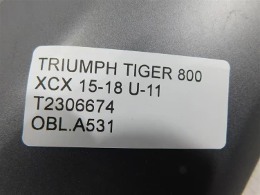 Owiewka bok boczna lewa triumph tiger 800 xcx 15-18 u-11 t2306674