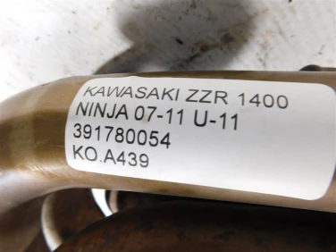 Kolanko kolektor wydech kawasaki zzr 1400 ninja 07-11 u-11 391780054