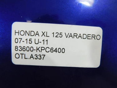 Ogon owiewka tyŁ lewy honda xl 125 varadero 07-15 u-11 83600-kpc6400