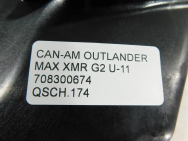 Schowek plastik can-am outlander max xmr g2 u-11 708300674