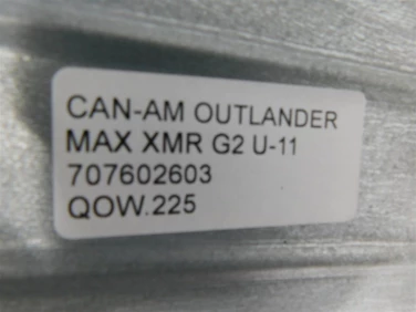 OsŁona tŁumika wydechu can-am outlander max xmr g2 u-11 707602603