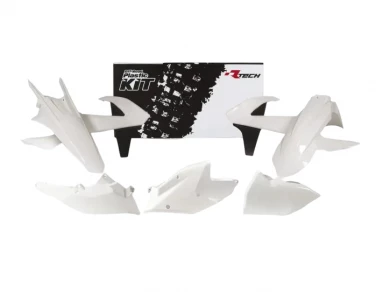 ZESTAW PLASTIKÓW RTECH BIANCO-NERO KTM EXC-F EXC TPI XC-W 125 500 17-19 KTM075W U-10