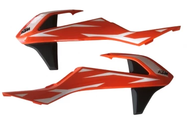 OSŁONA ZBIORNIKA PRAWA LEWA PRZÓD KTM SX 50 MINI 2018 U-10 45308054000EBB