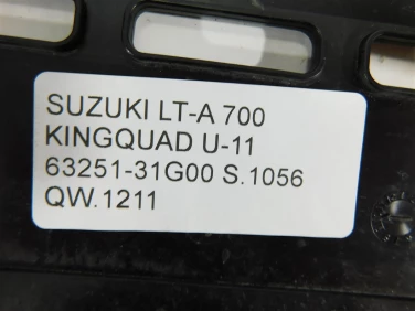 WypeŁnienie plastik suzuki lt-a 700 kingquad u-11 63251-31g00
