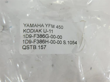 Stabilizator ŁĄcznik yamaha yfm 450 kodiak u-11 1d9-f386g-00-00 1d9-f386h-00-00