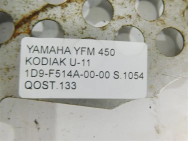 OsŁona tarczy hamulcowej yamaha yfm 450 kodiak u-11 1d9-f514a-00-00