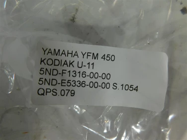 Poduszka silnika yamaha yfm 450 kodiak u-11 5nd-f1316-00-00 5nd-e5336-00-00