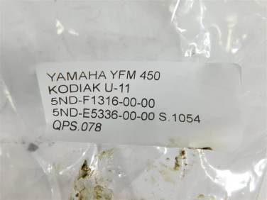 Poduszka silnika yamaha yfm 450 kodiak u-11 5nd-f1316-00-00 5nd-e5336-00-00