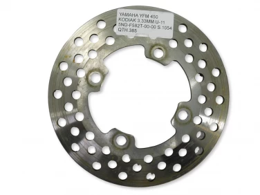 TARCZA HAMULEC YAMAHA YFM 450 KODIAK 3,33MM U-11 5ND-F582T-00-00