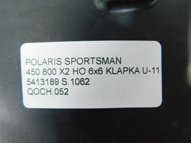 OsŁona chŁodnicy polaris sportsman 450 800 x2 ho 6x6 klapka u-11 5413189