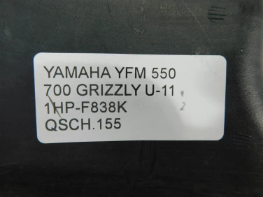 Schowek plastik yamaha yfm 550 700 grizzly u-11 1hp-f838k