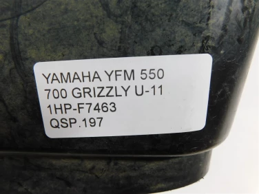 StopieŃ podnÓŻek prawy yamaha yfm 550 700 grizzly u-11 1hp-f7463